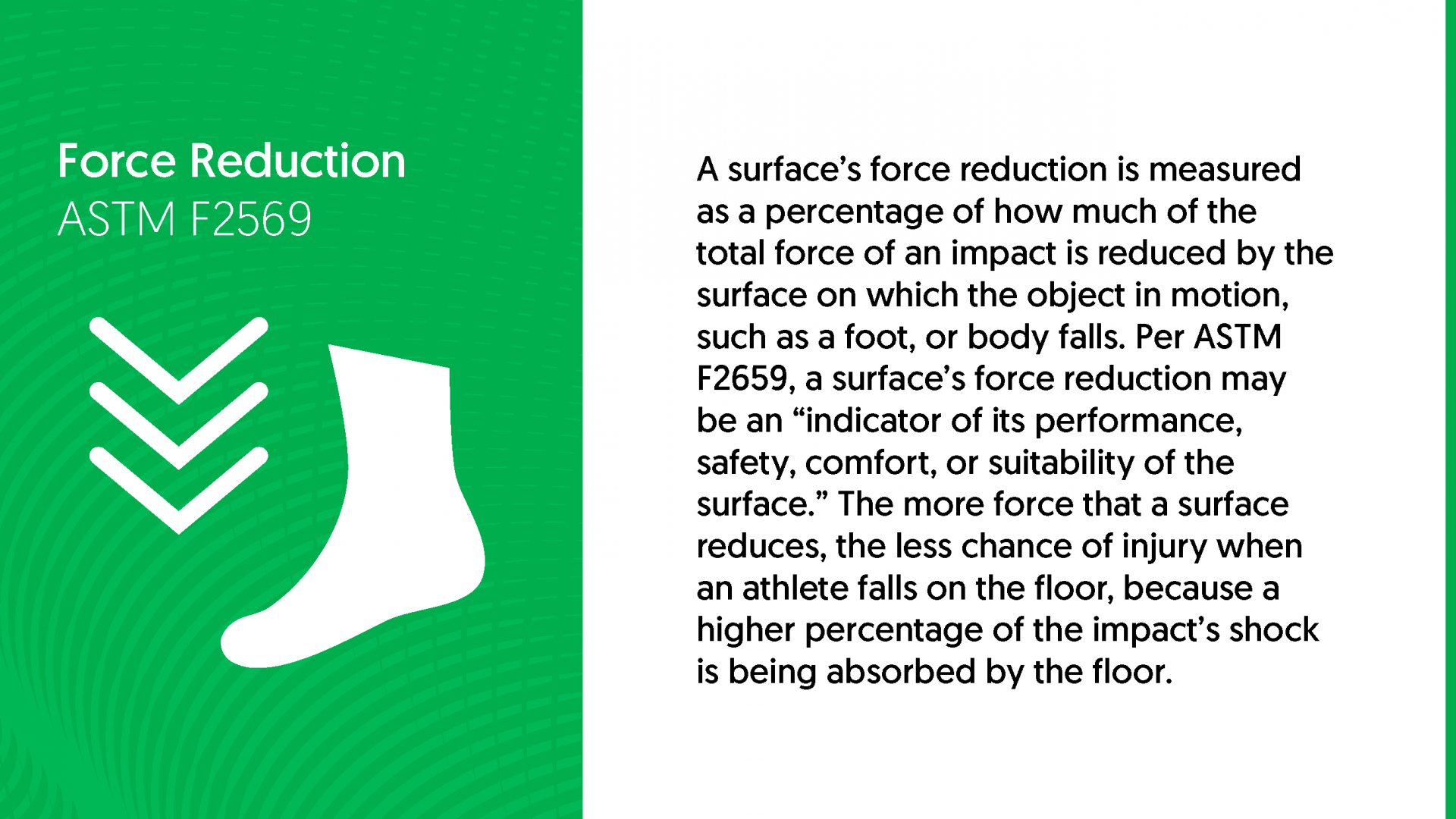 Force Reduction (ASTM F2569)